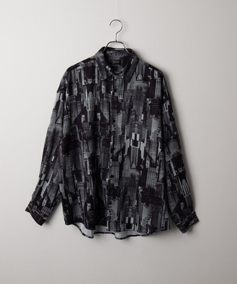 WEGO アムンゼンパターンBIGシャツ（LS） 