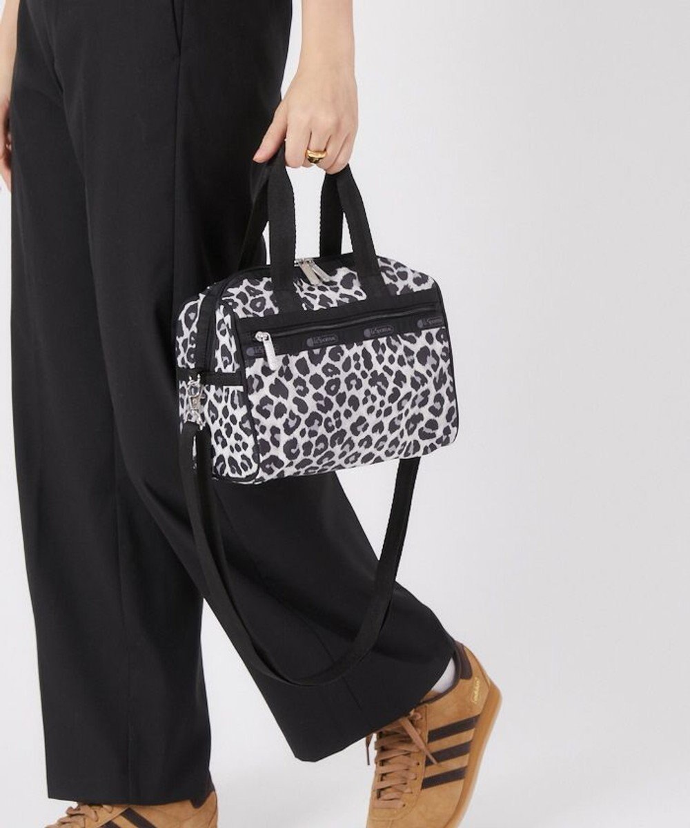 LeSportsac EVERYDAY SM SATCHEL/ニュートラルレオパード 