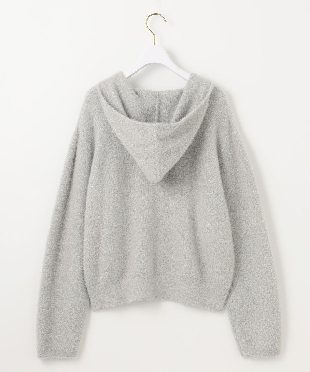 ANY SIS 【洗える】シャギーニット パーカー 