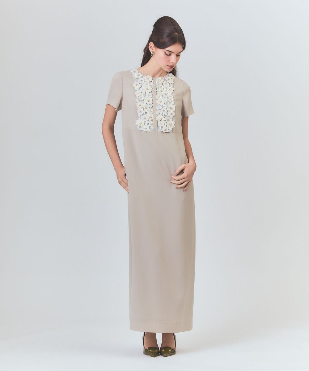 GRACE CONTINENTAL コサージュビジュードレス 