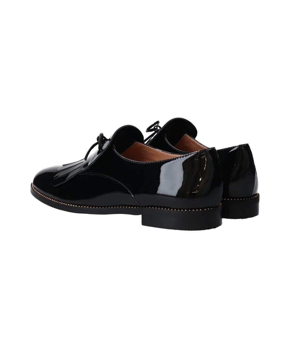 INTER-CHAUSSURES 【INTER-CHAUSSURES】レースリボンエナメルキルトシューズ 