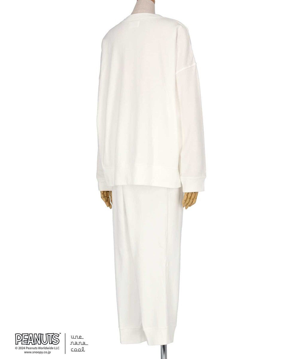 une nana cool MADE WITH PEANUTS 【綿100％】やわらか裏毛パジャマ 