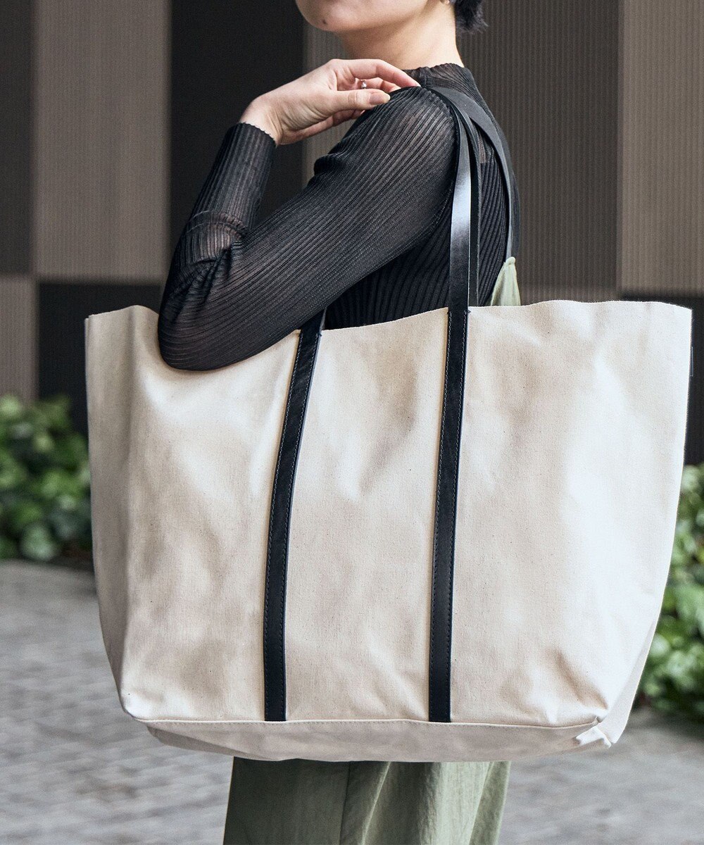 ACE BAGS & LUGGAGE 【雑誌掲載】UNTRACK PARK/TC コットン 横型トートバッグ XL 60064 アントラック 