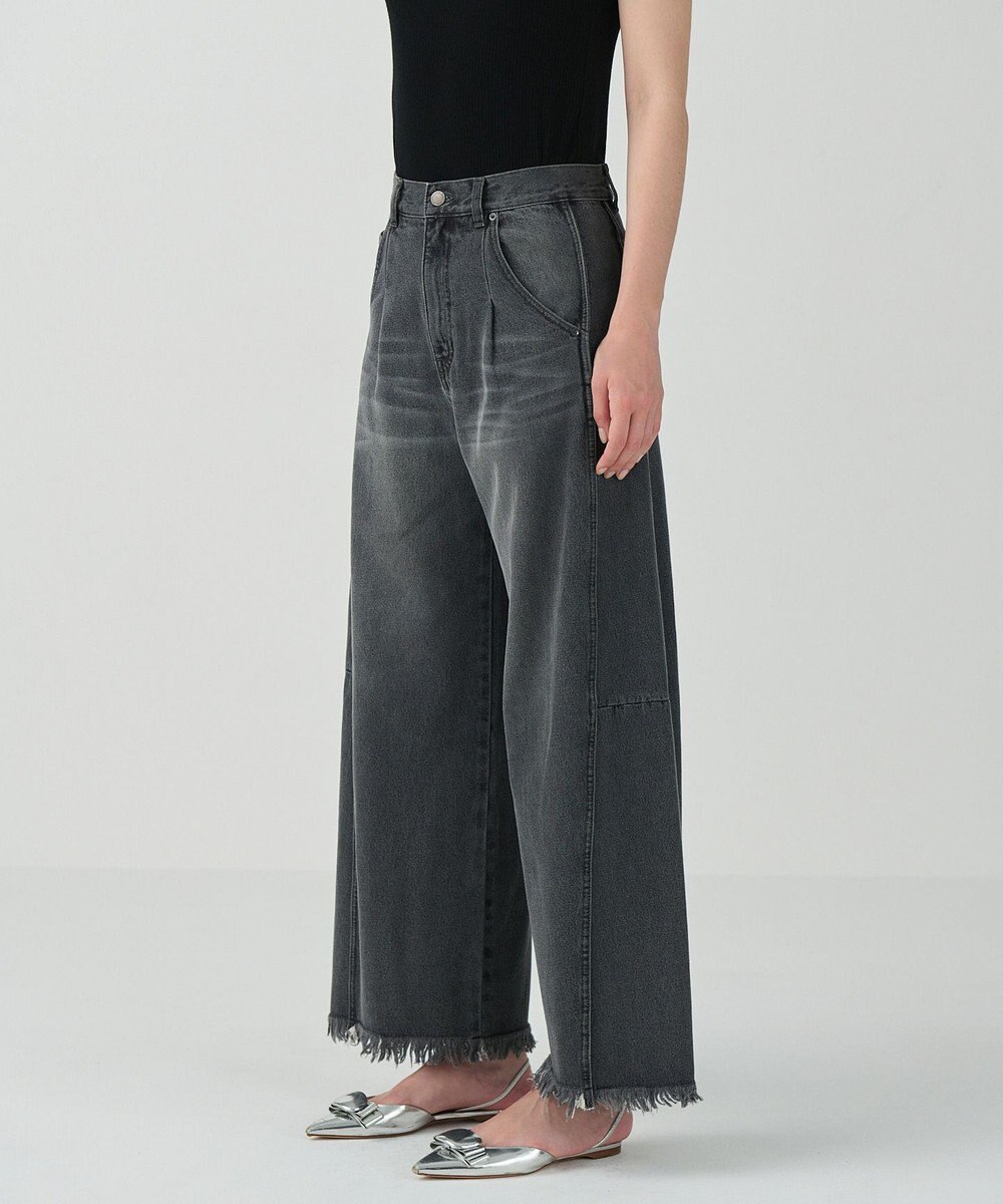 GRACE CONTINENTAL カーヴィデニムパンツ 