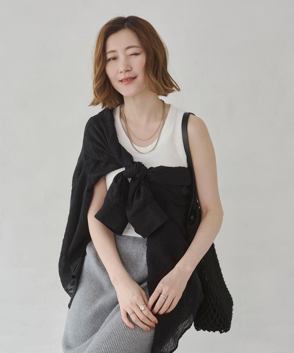 WEGO 【カップ付き】接触冷感なちゅ盛れカップインタンクトップ 