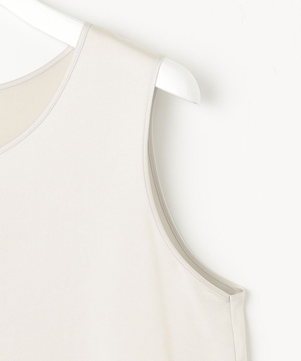 23区 S 【洗える】サテン タンクトップ 