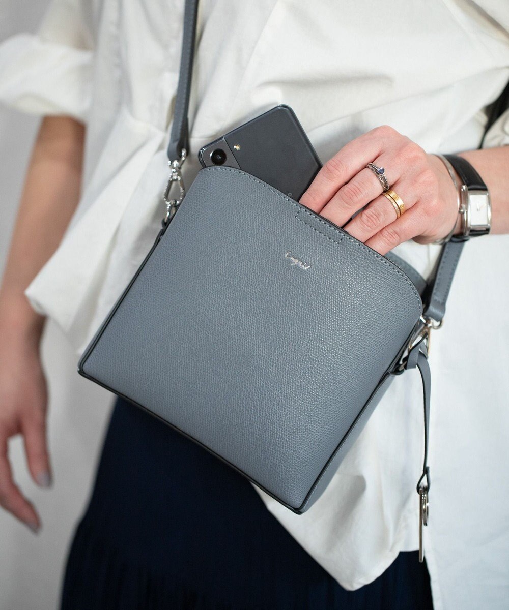 style code 【Ungrid/アングリッド】【WEB限定商品】キーリングチャーム付　ミニショルダーバッグ 