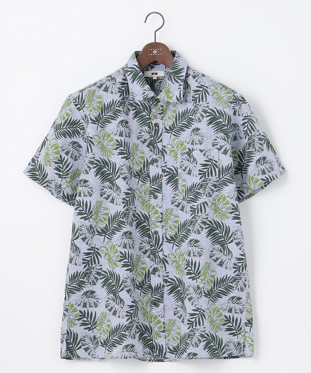 JOSEPH ABBOUD 【キングサイズ】リヨセルリーフ 半袖シャツ 