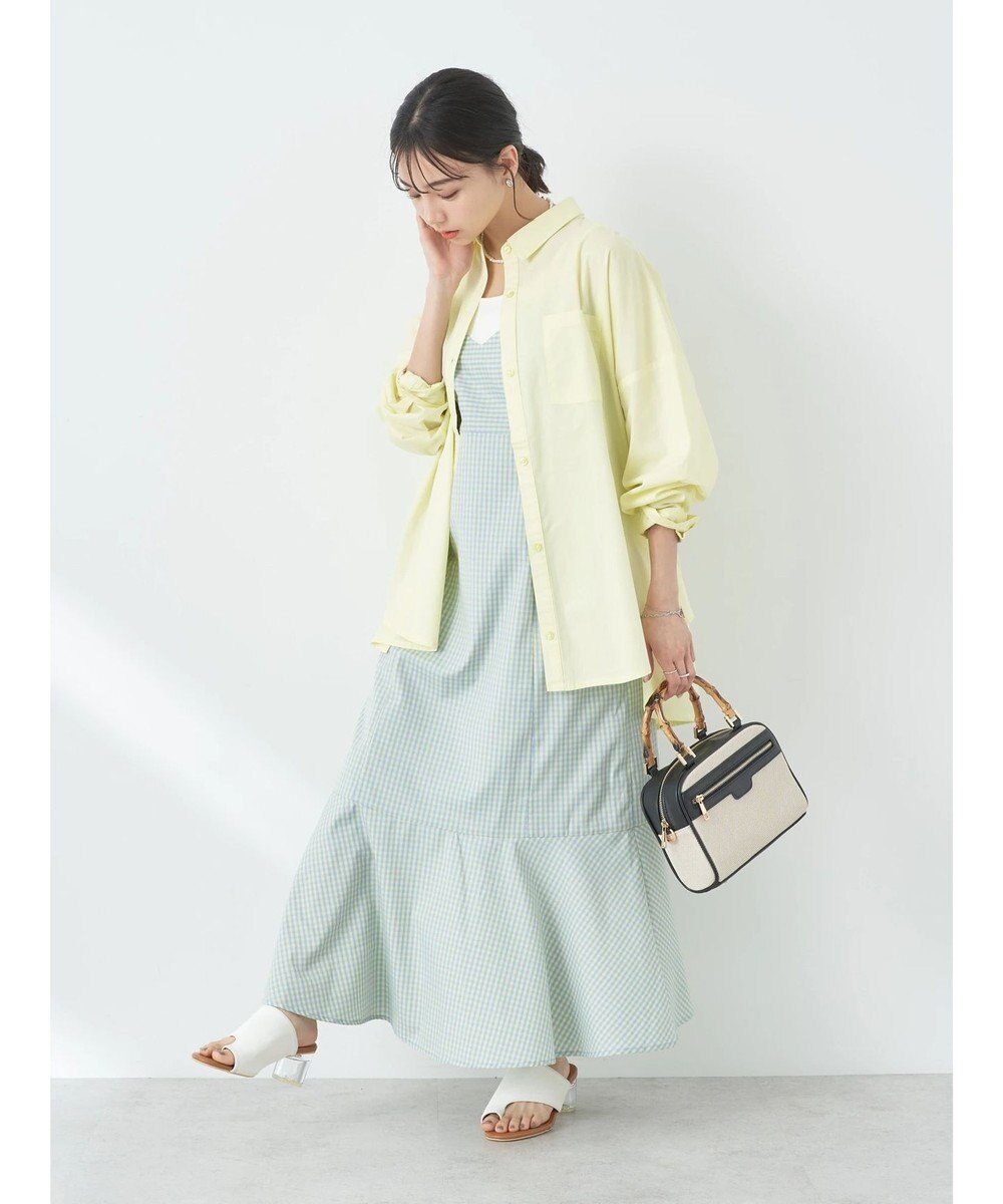 earth music&ecology チェックマーメイドキャミワンピース 