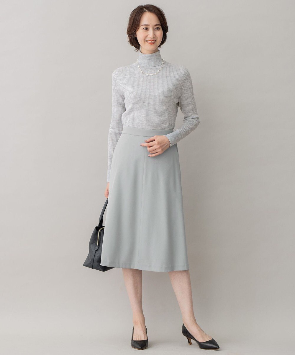 自由区 【洗える】CARIAGGI スーパーエクストラファインメリノ インナーニット 