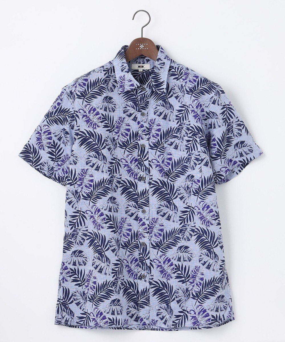 JOSEPH ABBOUD 【キングサイズ】リヨセルリーフ 半袖シャツ 