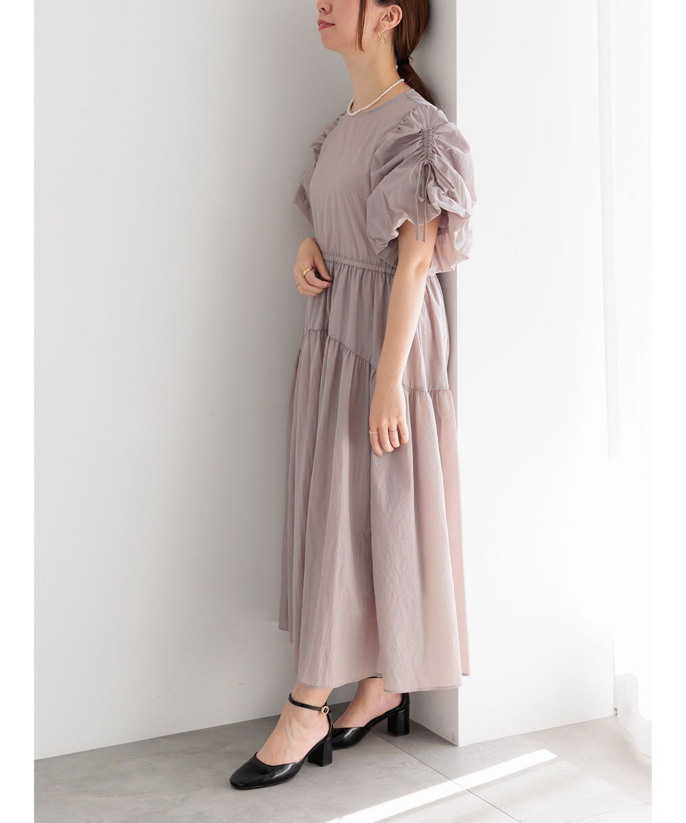 Te chichi スリーブリボンロングワンピース 