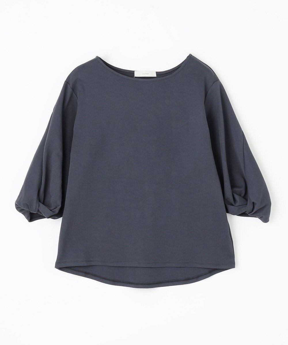 ANY 【WEB限定】シルケットスムース ツイストリーブプルオーバー 