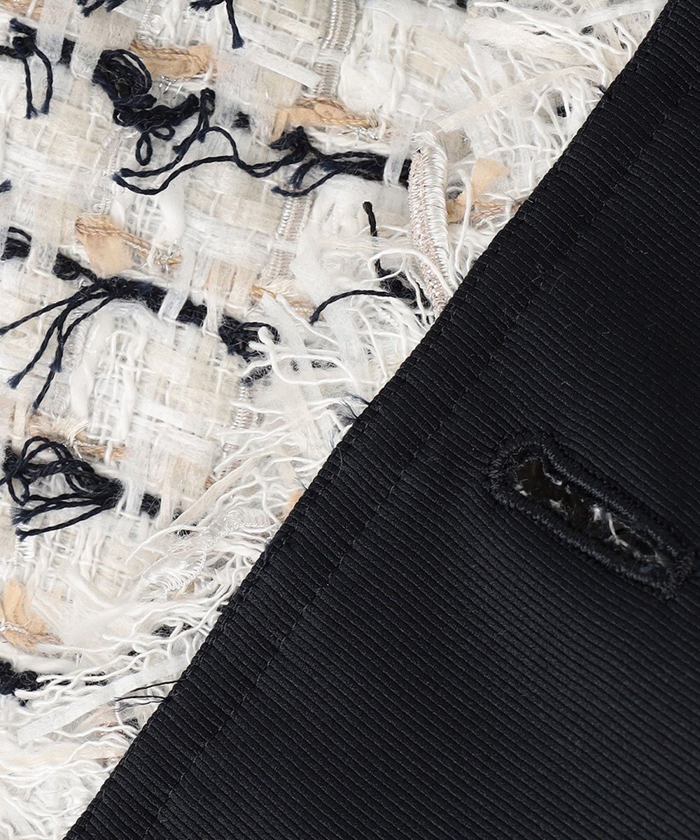 自由区 ファンシーツイード ジャケット 