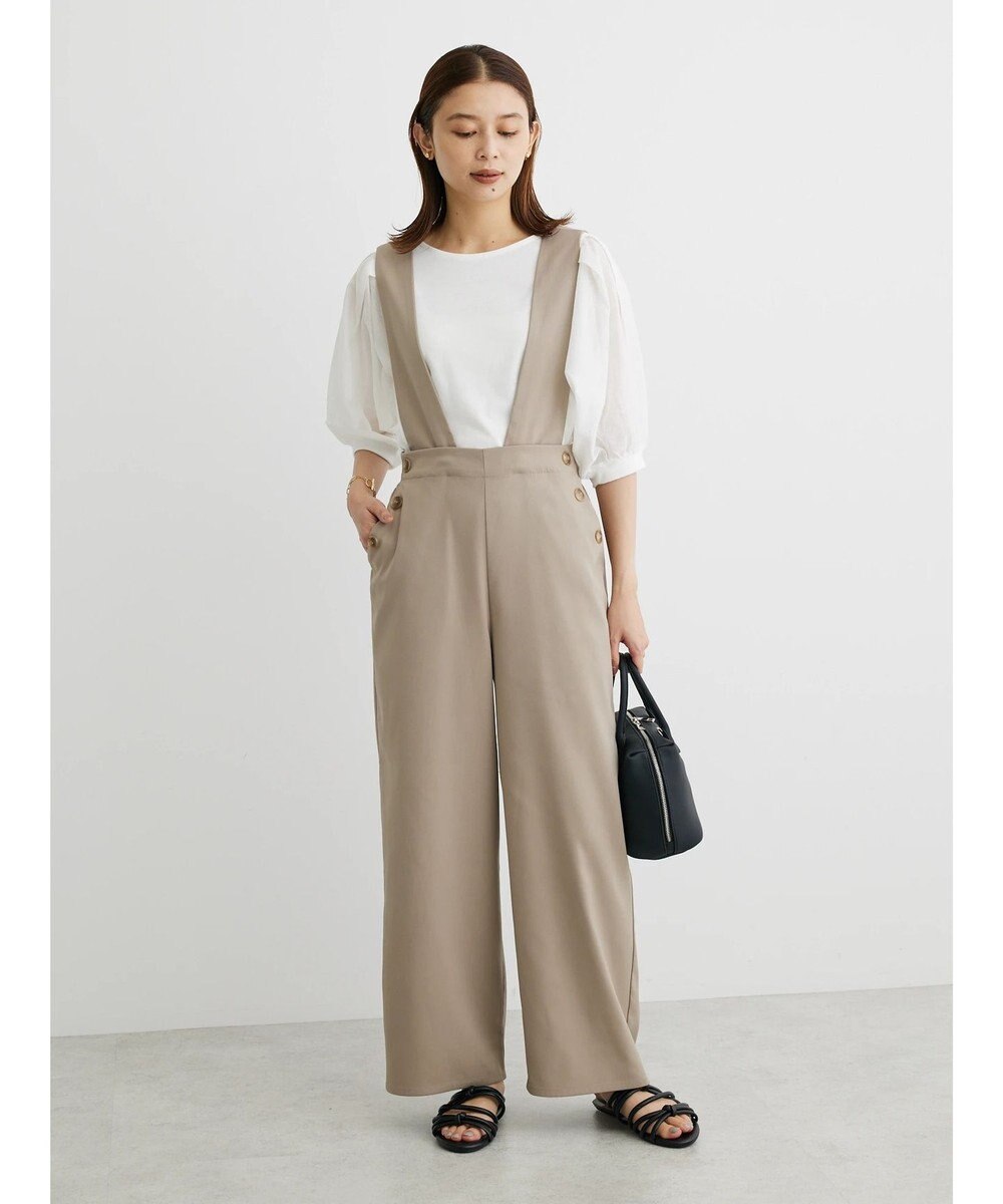 Green Parks ２ｗａｙデザインボタンサス付きパンツ 