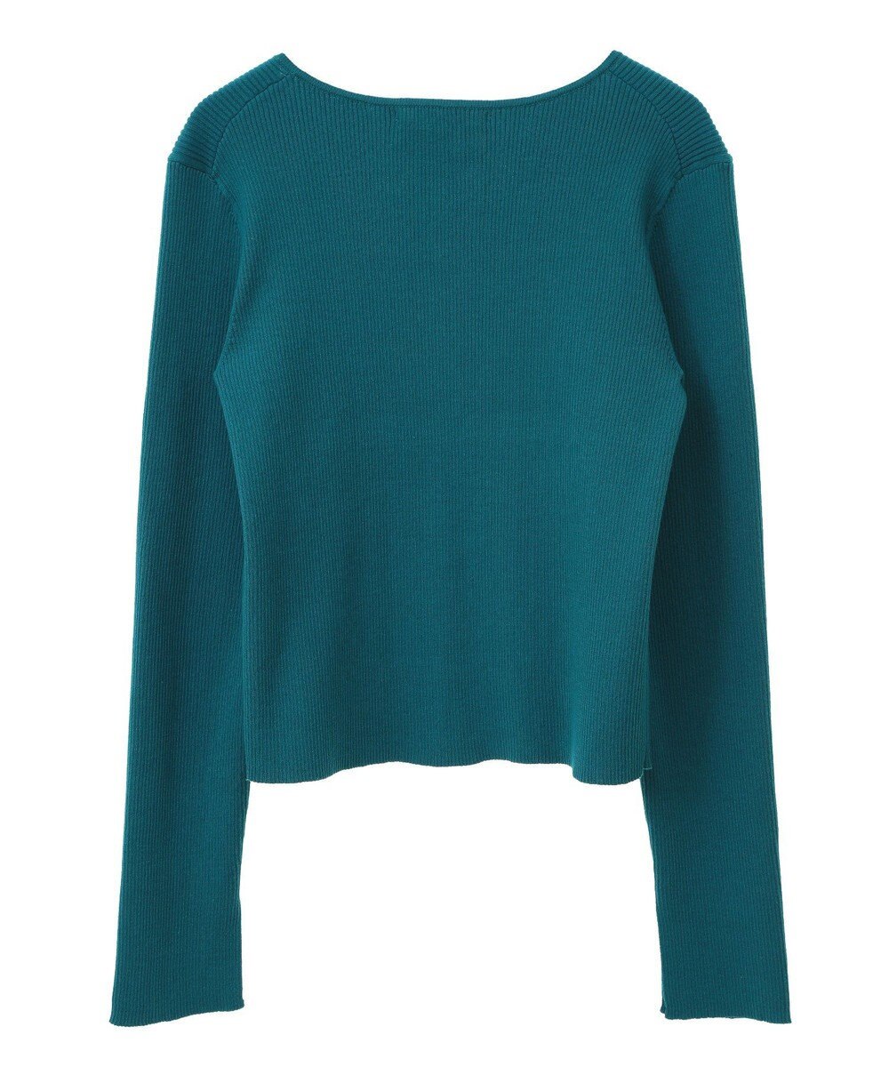 AMERICAN HOLIC スクエアリブニットカーディガン 