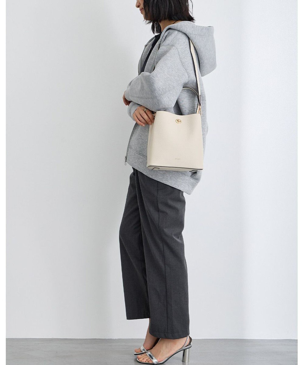 MioFIRANO ツイストロックボックスハンドバッグ 3WAY　FIRANO フィラノ 