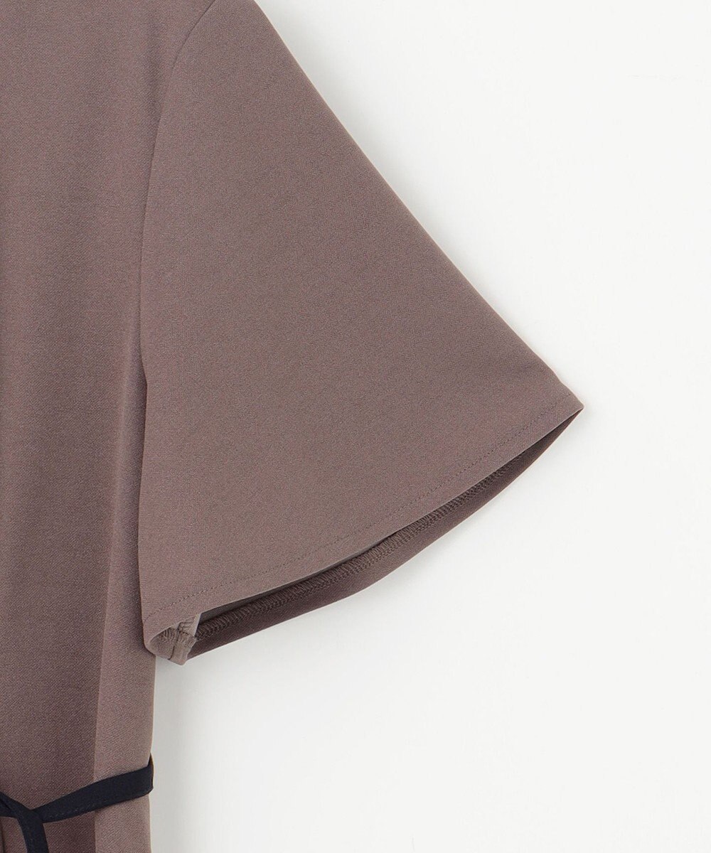 ANY SIS 【UVケア・ストレッチ・洗える】2WAYジョーゼットジャージー ワンピース 