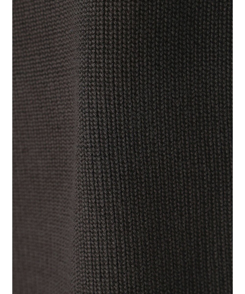 CRAFT STANDARD BOUTIQUE 【2点セット】洗える 60/2 14G片畦Vネックベスト+ロンTEE SET 