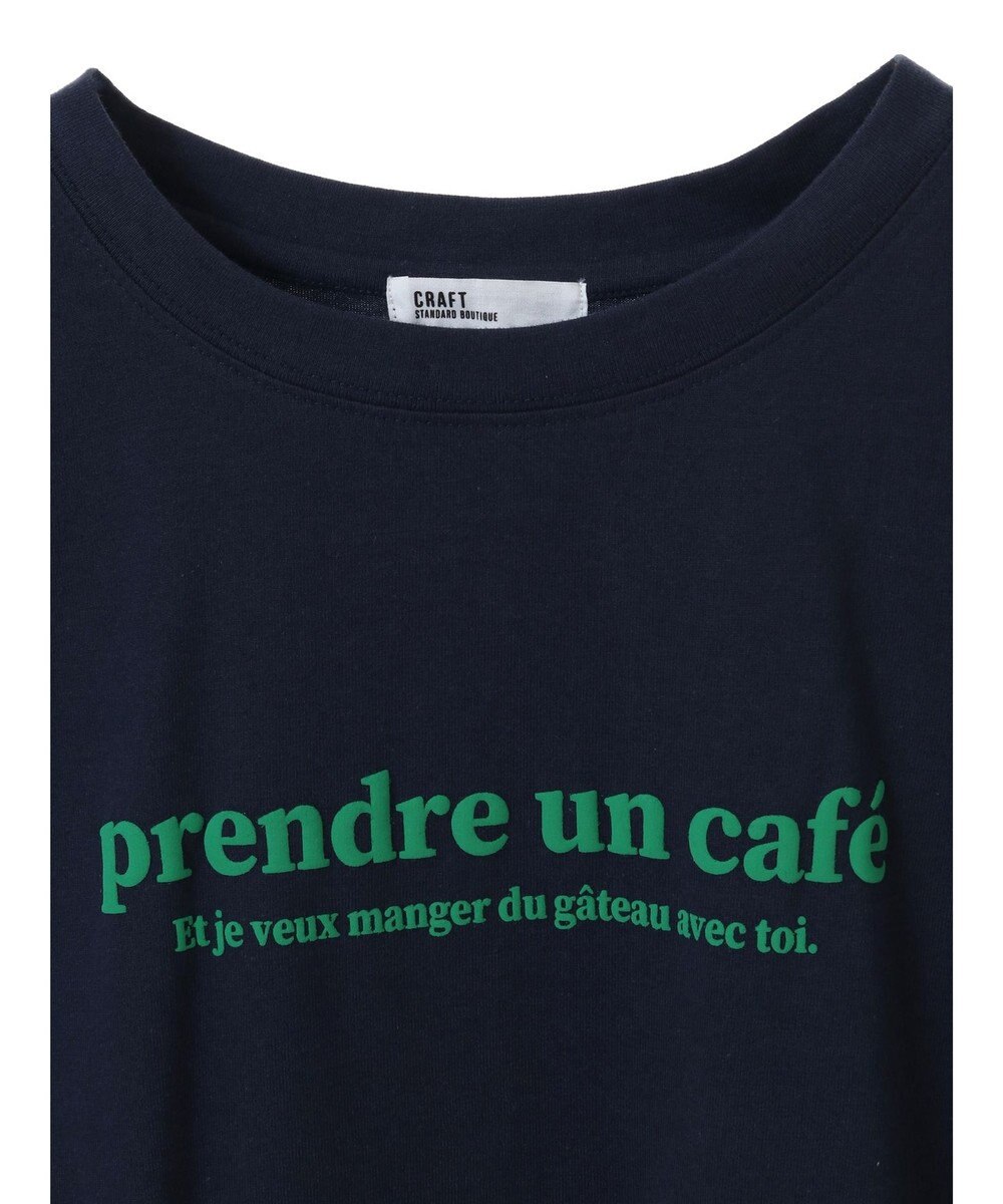 CRAFT STANDARD BOUTIQUE 発泡プリントロゴＴシャツ 