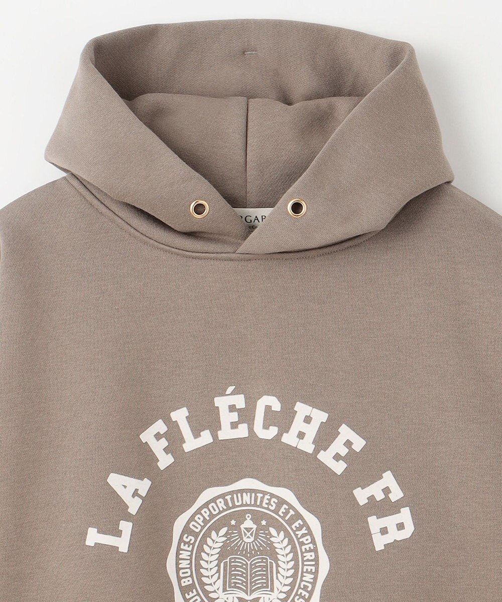 ANY 【洗濯機可能/サスティナブル】ロゴ裏起毛パーカー 