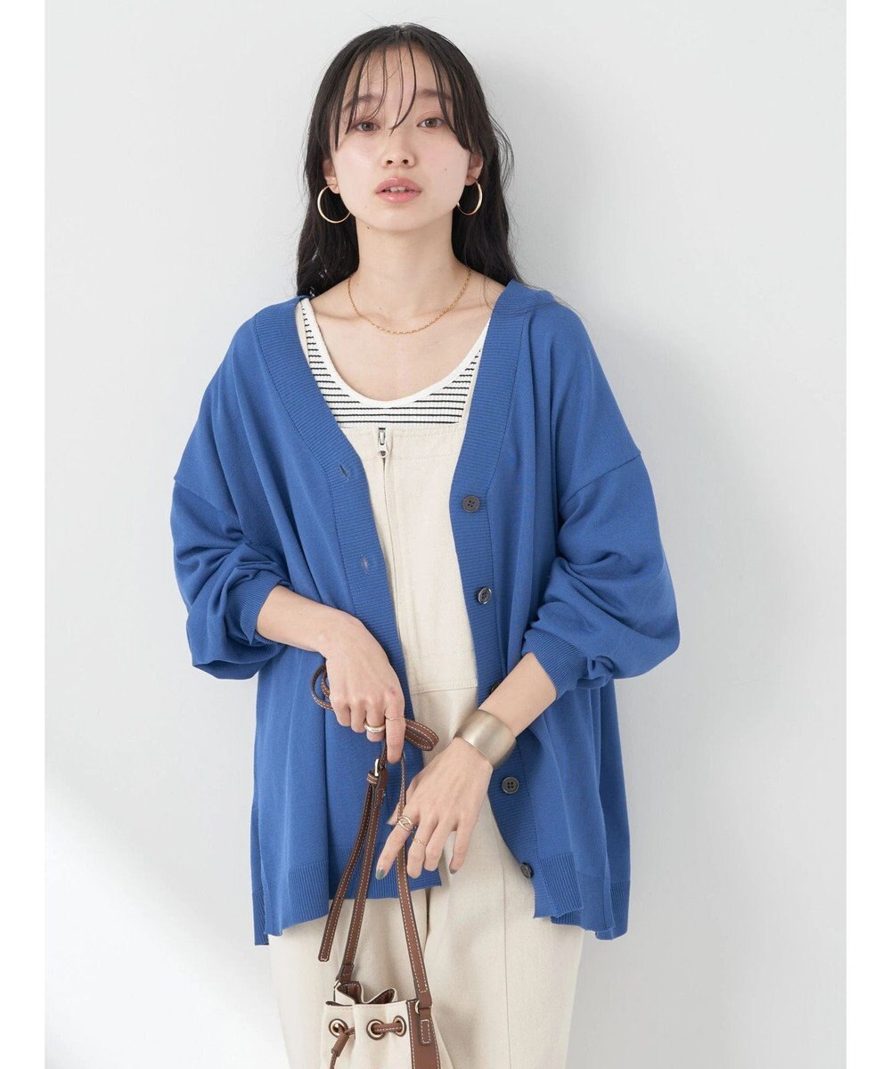 earth music&ecology Ｖネックビッグシルエットカーディガン 