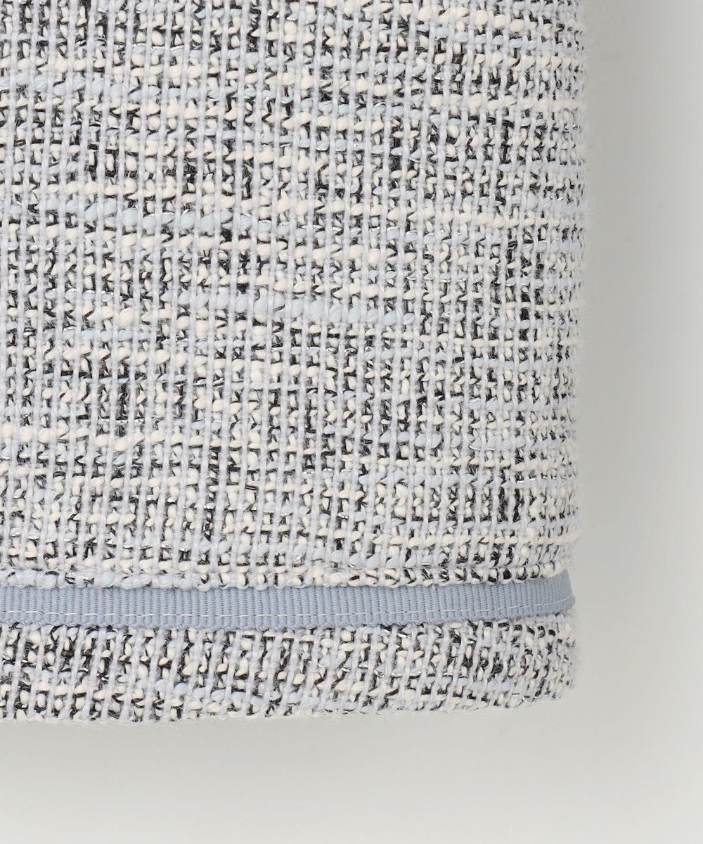 ANY SIS L 【洗える】ライトストレッチ ツイード ジャケット 