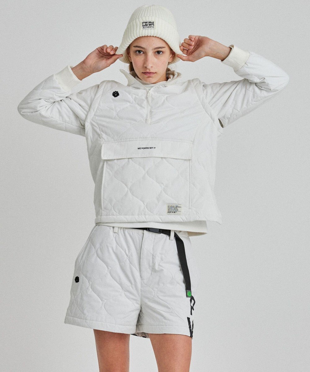 PW CIRCULUS 【WOMEN】ひょうたんキルティング中綿ショートパンツ 