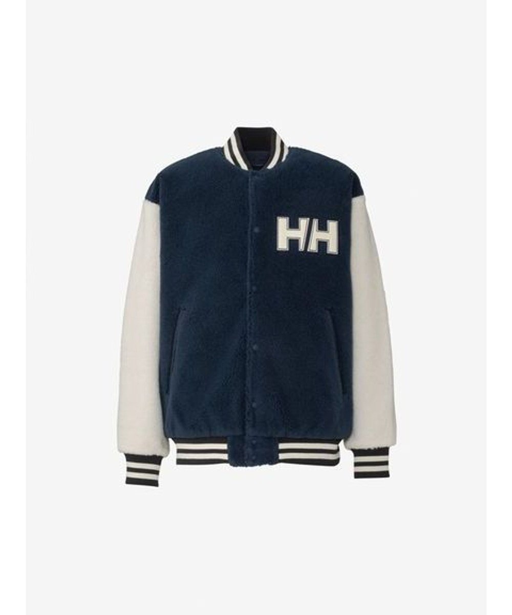 HELLY HANSEN 【リバーシブル・保温・ECO素材】ファイバーパイルリバーシブルバーシティージャケット 