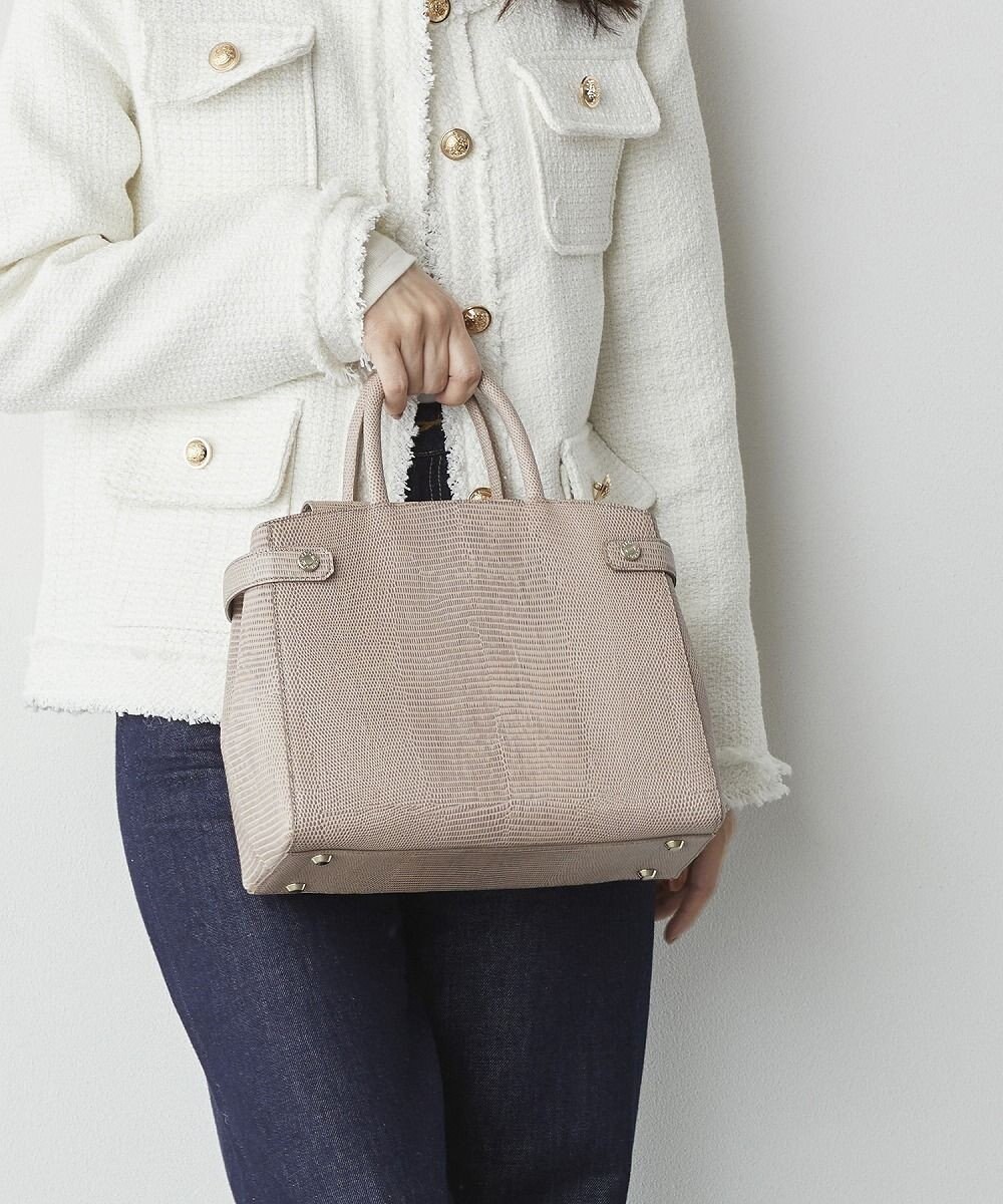 TOPKAPI】LUCIA ルチア イタリアンレザー リザード型押し ミドル  