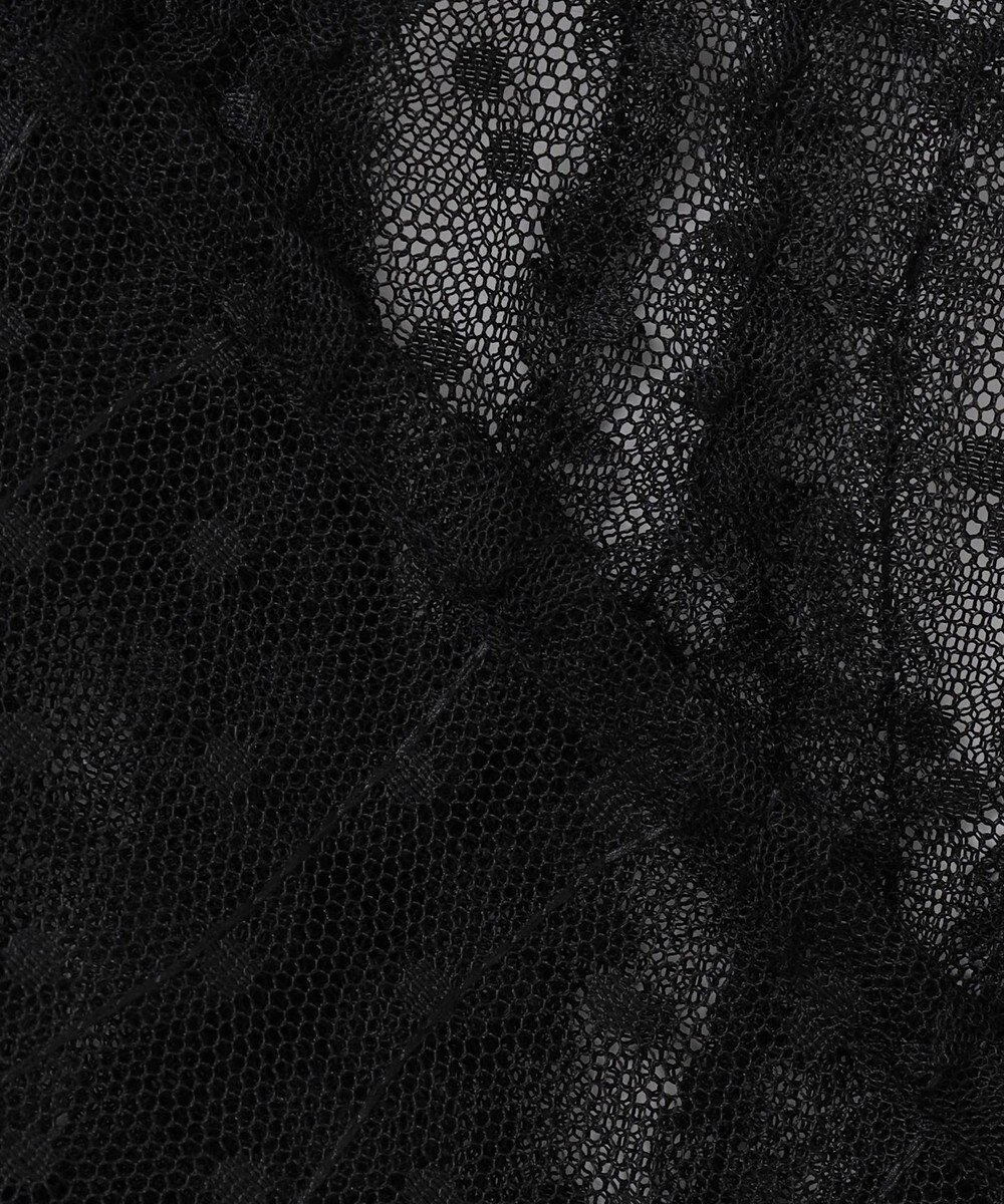 組曲 【前後着用可】チュールフリル ブラウス 