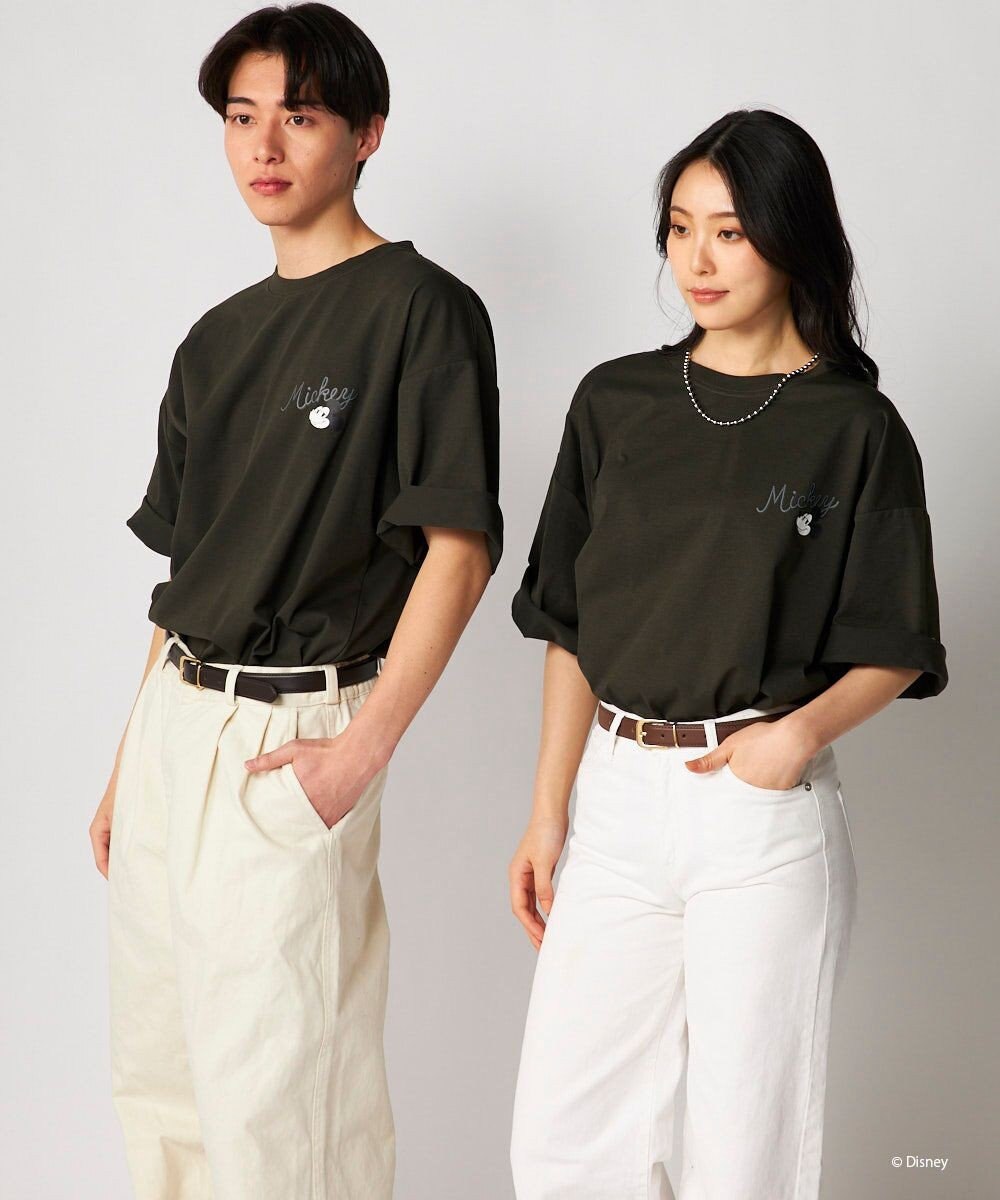 OP／FILA 【Ocean Pacific】ミッキー/水陸両用ビッグTシャツ/ユニセックス 