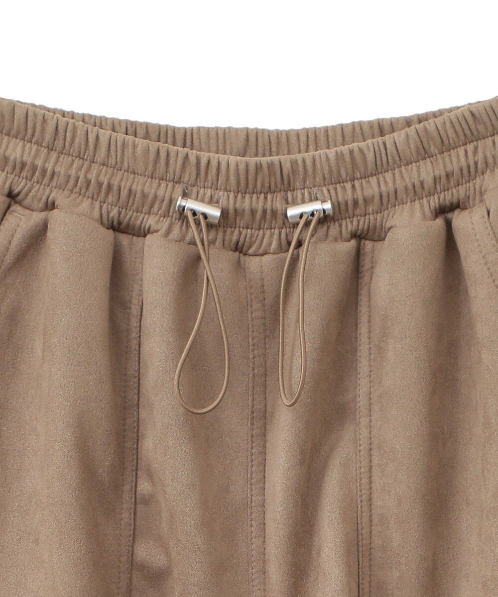 Green Parks ・ＳＵＧＡＲ　ＳＰＯＯＮ　スエード調ギャザーカーコ 