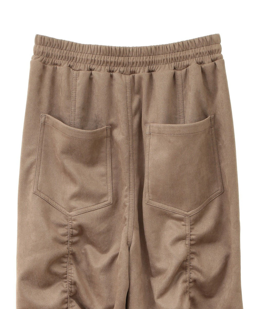 Green Parks ・ＳＵＧＡＲ　ＳＰＯＯＮ　スエード調ギャザーカーコ 