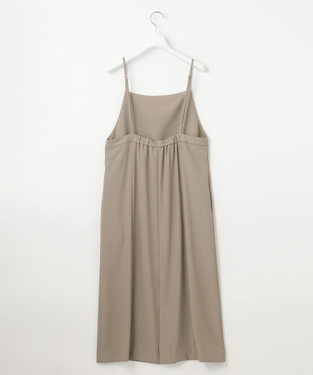 J.PRESS LADIES S 【洗える・UVカット・接触冷感】ストレッチバックサテン キャミワンピース 