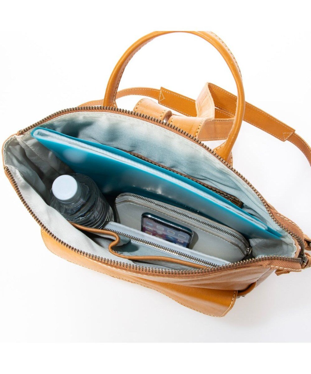 UNBILLION ピークスピーク PEAKS PEAK / 牛革レザーメッシュA4リュック 