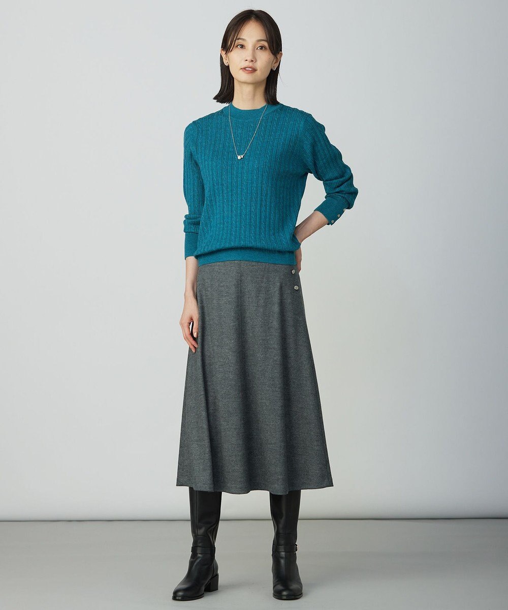 J.PRESS LADIES KNIT BASIC クルーネック ニット 