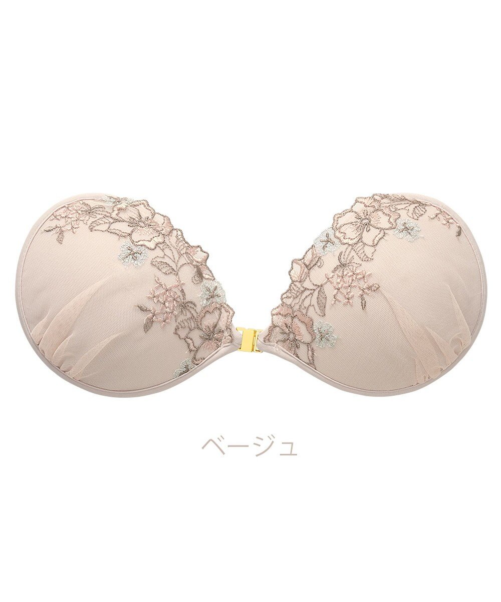 BRADELIS New York 【NuBra / ナチュラルタイプ】ヌーブラ・エアーライト サルビア 蒸れにくい バックレス コレクション デザインヌーブラ 正規品 