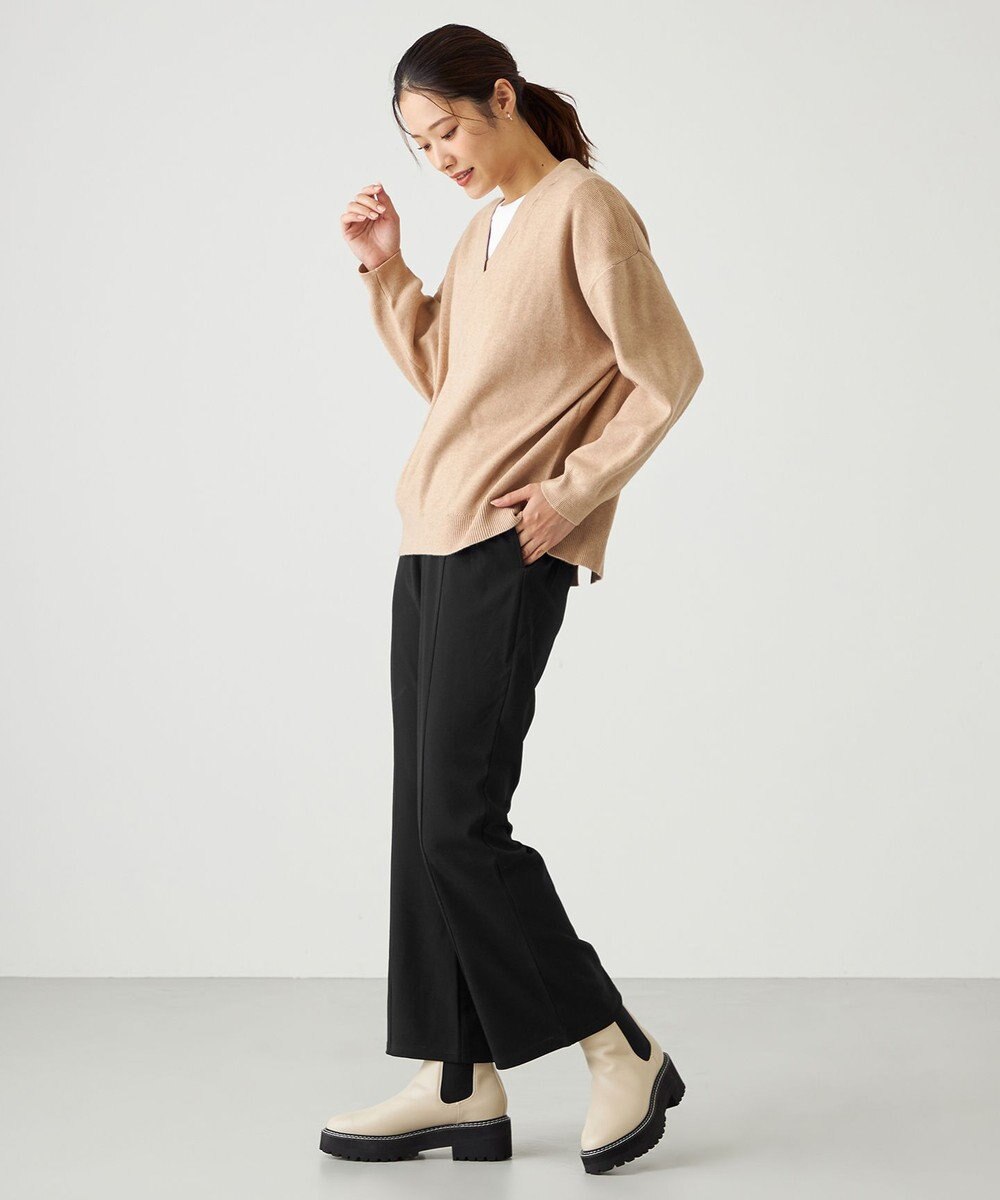 SHARE PARK LADIES カットジョーゼットボトムス 