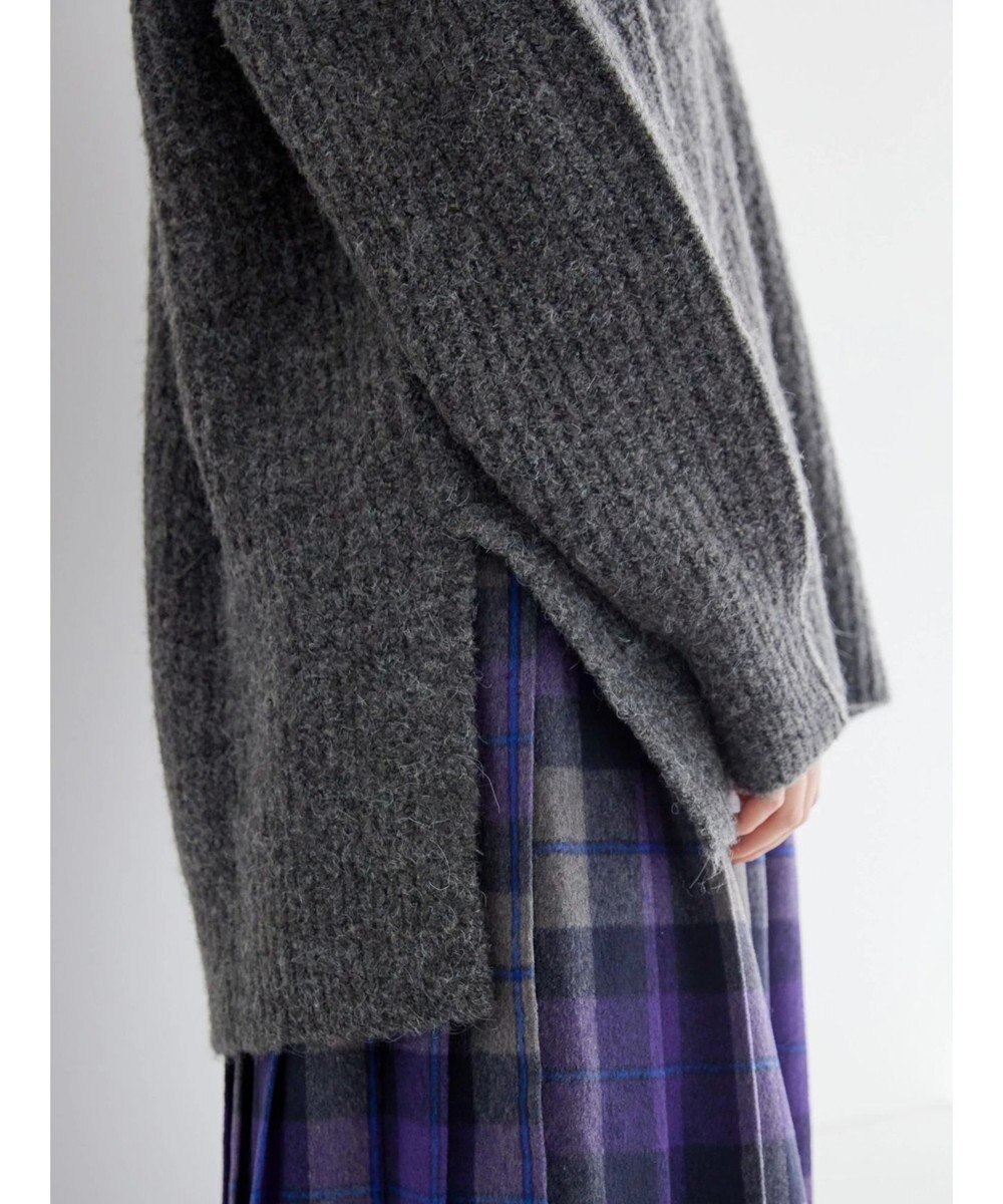 AMERICAN HOLIC ミックスヤーンカフタンニットプルオーバー 