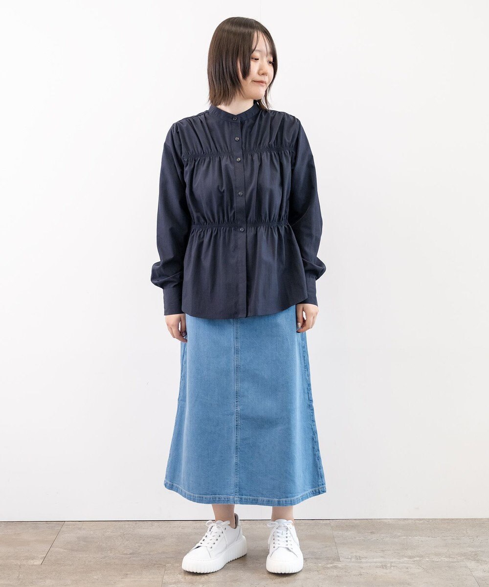 caqu FS 4/5丈 デニムスカート 