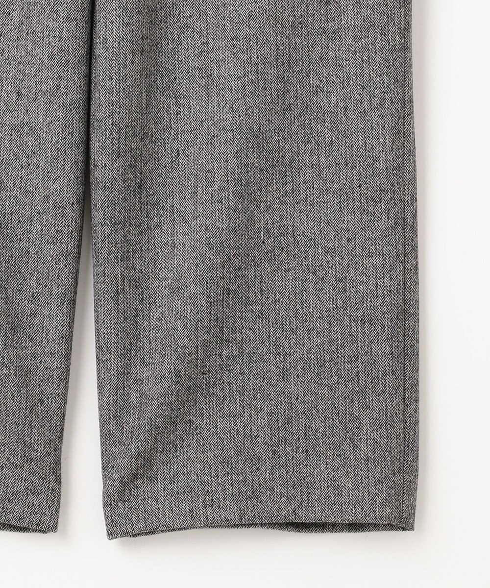 J.PRESS LADIES クラシカルツイード＆ヘリンボン セミワイド パンツ 