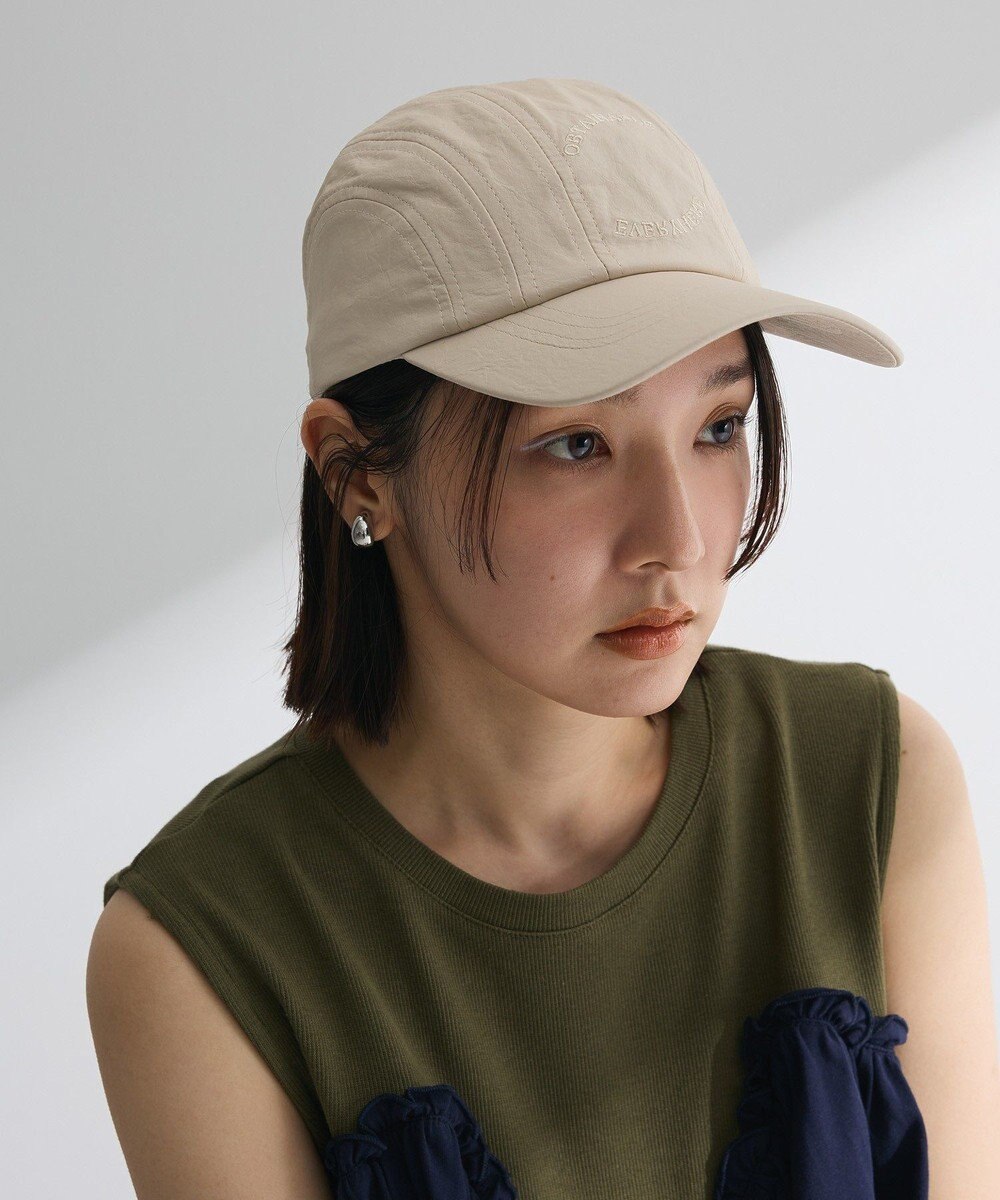 Green Parks ｅｖｅｒｙｗａｌｋ．ウ゛ィンテージレザーロゴキャップ 