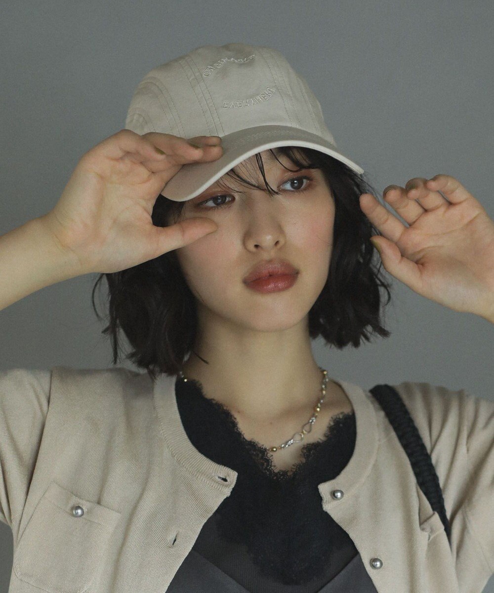 Green Parks ｅｖｅｒｙｗａｌｋ．ウ゛ィンテージレザーロゴキャップ 