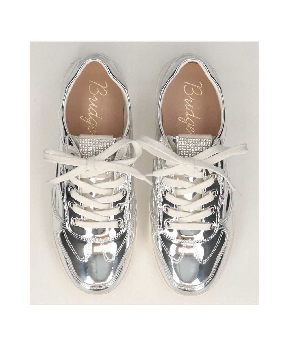 Bridget Birkin 【Bridget Birkin】サイドギャザービジュースニーカー 