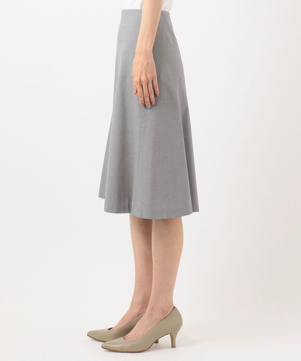 J.PRESS LADIES 【シワになりにくい】コットンフィッティーシャーク スカート 