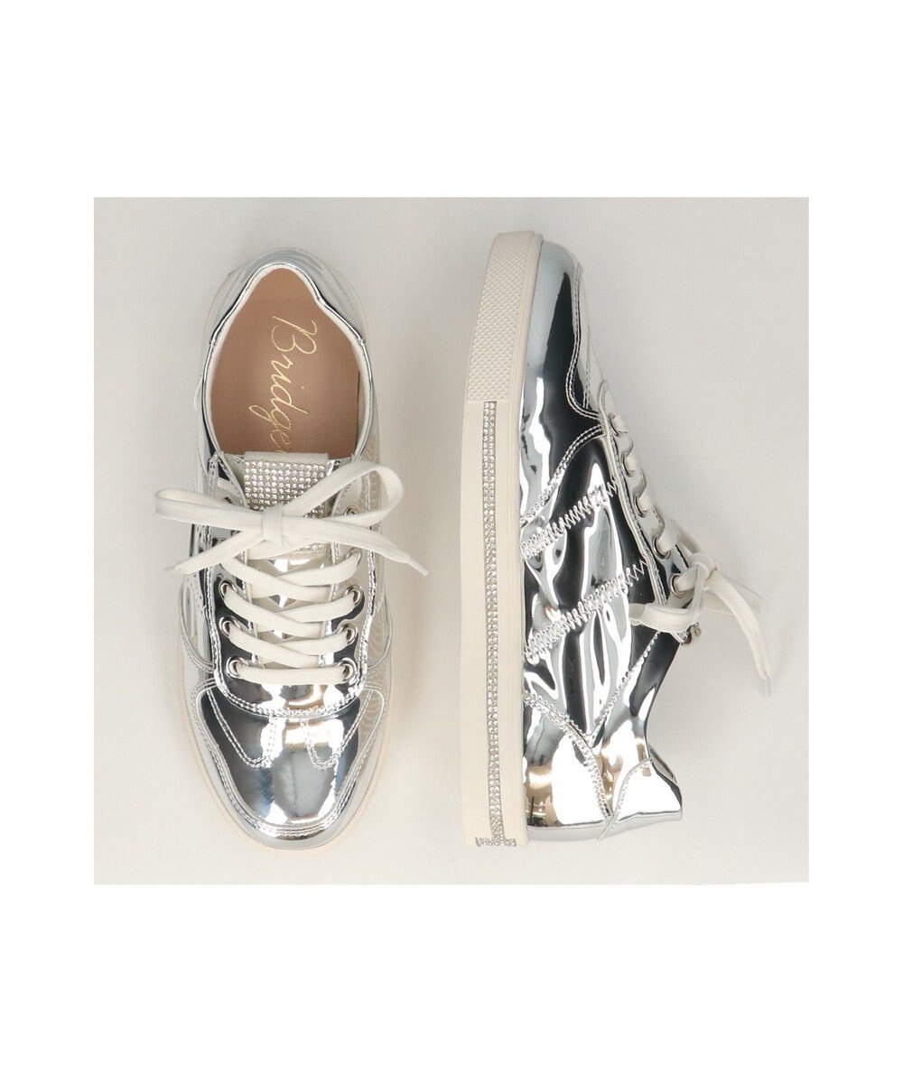 Bridget Birkin 【Bridget Birkin】サイドギャザービジュースニーカー 