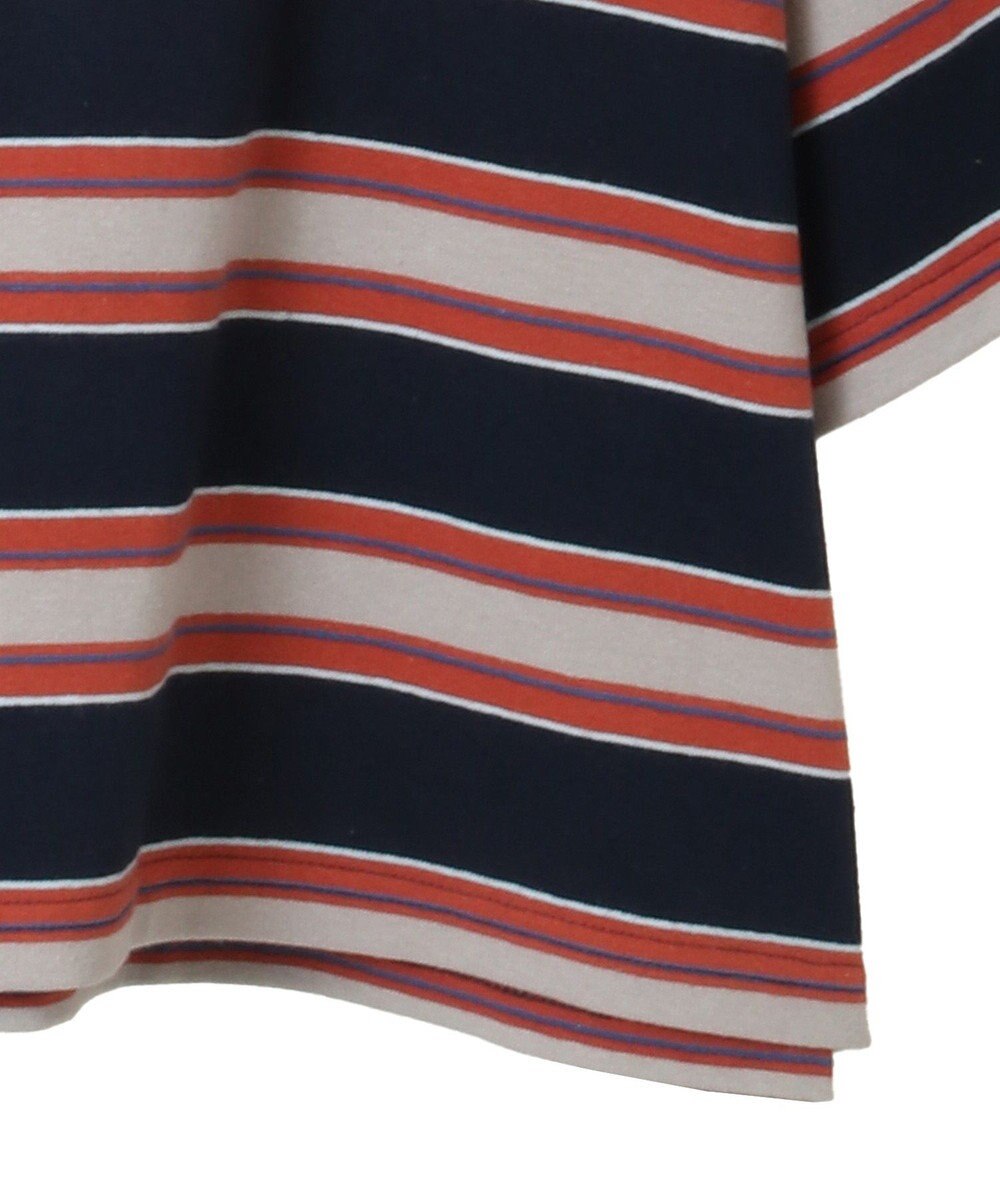 Green Parks エムブレム刺繍ショートボーダーカットソー 