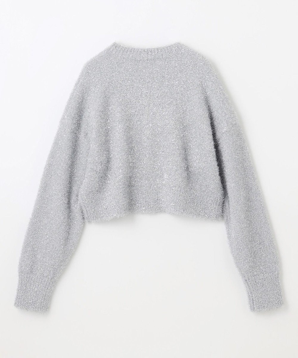 NAVE 【Nave・洗える】ラメニット カーディガン 