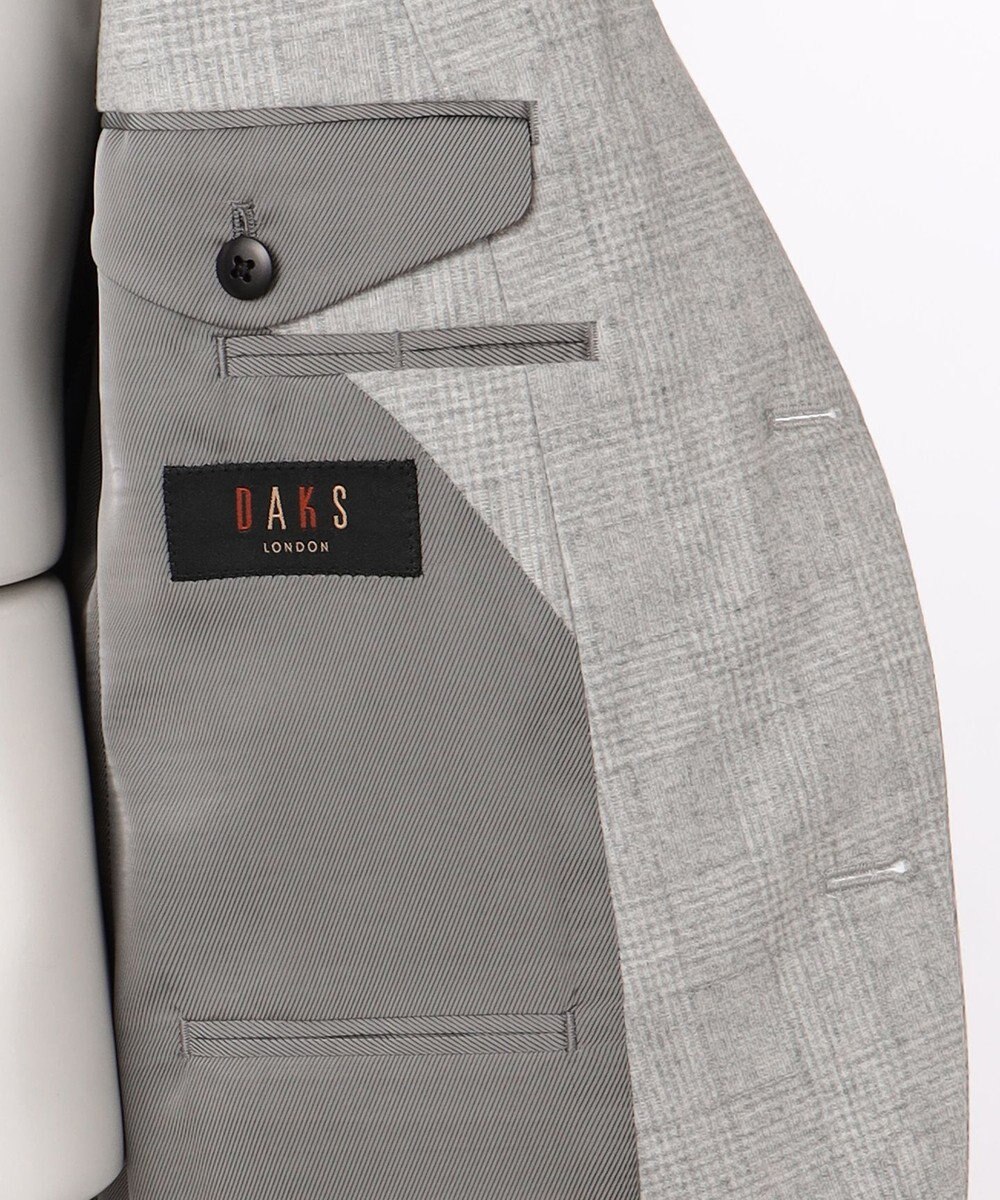 カシミヤブレンドグレンチェック ジャケット DAKS ファッション通販 【公式通販】オンワード・クローゼット